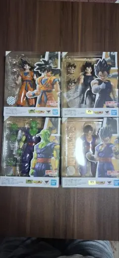 S.H.Figuarts　ドラゴンボール　悟空　ベジータピッコロ　悟飯