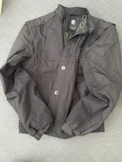 G-STAR RAW　ジャケット サイズS MOTO OVERSHIRT 黒のサムネイル