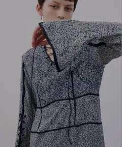 【超希少】Ameri vintage jacquard dress
