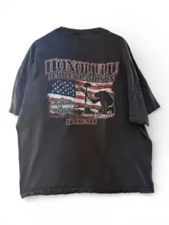 激レア★ハーレーダビッドソン Tシャツ ホノルル ベトナム戦争50周年記念 黒