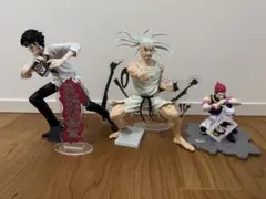 ハンターハンターフィギュア 3体セット　クロロ、ヒソカ、ネテロ