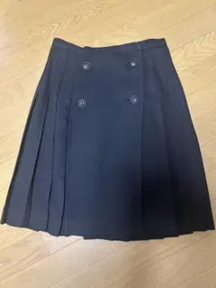 LAPIS LUCE PER BEAMS ブラック プリーツスカートのサムネイル