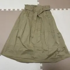 美品　KOE Mサイズ　ロングスカート　フレアスカート　キャメル色