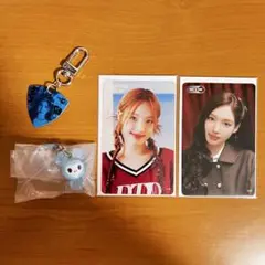 TWICEナヨン　トレカ、キーホルダー4点