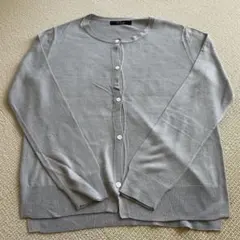 URBAN RESEARCH ROSSO 薄手カーディガン グレーのサムネイル