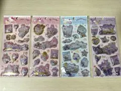 正規品　キラキラカプセルシール　サンリオ　4種コンプリート