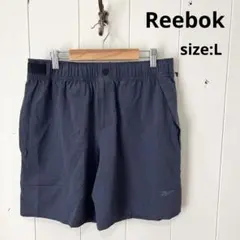 リーボック Reebok ハーフパンツ トレーニング ランニング L グレー