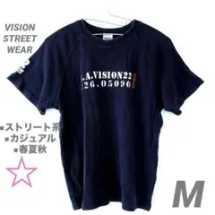 VISION STREET WEAR ヴィンテージ　カジュアル　Tシャツ　M