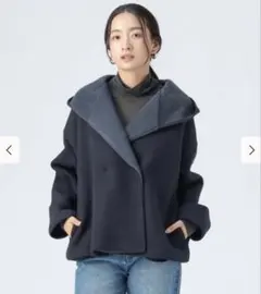 BEAMS HEART フード付き フリースジャケット