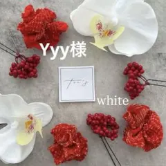 Yyy様　r01 帯揚げリメイク髪飾り七五三ヘッドドレス