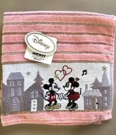 【新品】Disney ミッキー＆ミニー ハンドタオル