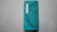 新品！ Xiaomi Mi 10 手帳型ケース(グリーン系)のサムネイル