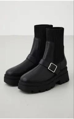 【最終お値下げ！！】AZUL by MOUSSY バックル付きブーツ