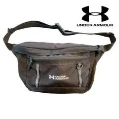 UNDER ARMOUR ボディバッグ ダークブラウン　10リットル