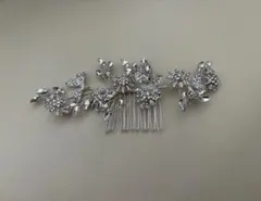 ブライダル　ヘッドドレス　Refinado シルバー