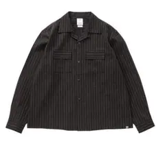 visvim 2025aw keesey shirt black 3