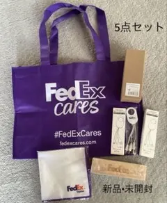 FedEx ロゴ入り　オリジナル　ノベルティ5点セット　【新品・未開封】