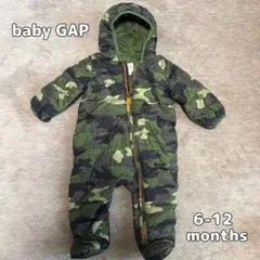 baby GAP 迷彩柄 カバーオール 6-12months