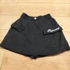 140. 黒　ハーフパンツ