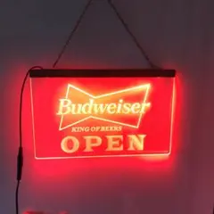 Budweiser LEDサインボード OPENのサムネイル
