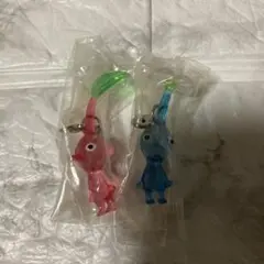 ピクミンめじるしアクセサリー　青ピクミン　赤ピクミン