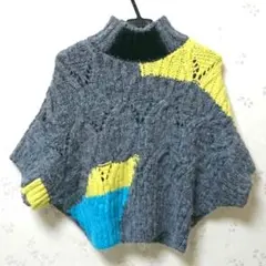 ZARA 配色ニット ベスト