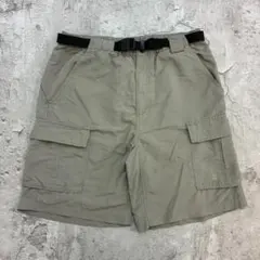 THE NORTH FACE　ナイロンショーツ　W31　カーキ　古着　アウトドアのサムネイル