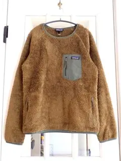 Patagonia ロスガトスクルー Sサイズ ブラウンｘオリーブグリーン