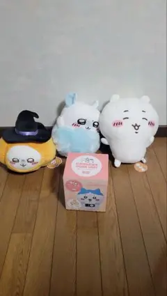 ちいかわ　モモンガ　ハチワレ　ぬいぐるみ　セット　断捨離　ライト　ハロウィン