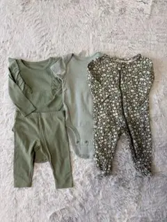 新生児 ロンパースセット カバーオール ベビー服