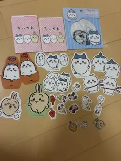 ちいかわ ステッカー シール ガチャガチャ ハチワレ うさぎ