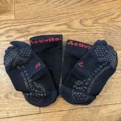 Activital 滑り止め付きソックス 黒