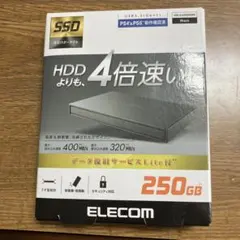 ELECOM 外付けSSD 500GB ESD-EMC0500GWH 中古品 - メルカリ