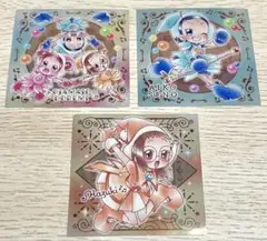 おジャ魔女どれみ ステッカー 3枚セット あいこ はづき どれみ