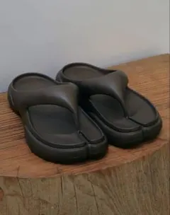 靴 TODAYFUL x PAES FLIPFLOP 38 DARK BROWN TODAYFUL × paes flip flop DARK BROWN 38 - メルカリ