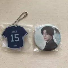 enhypen カプセルトイ アクキー 缶バッジ ジェイク