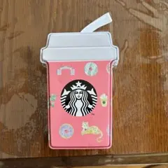 Starbucks スターバックス 空き缶 ピンク