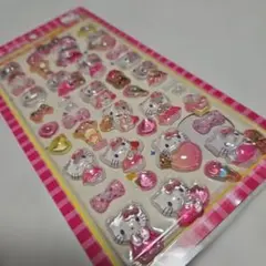 かわいいキティボンボンドロップシール☆115