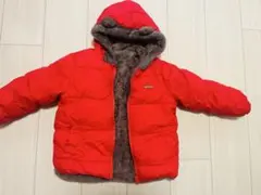 子ども用アウター　ダウンジャケット　くま耳