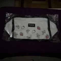 KALDI いちご柄 保冷バッグ【未使用】