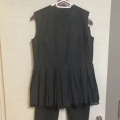 【ミラ・オーウェン】ノースリーブパンツセットアップ　手洗可