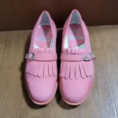 ピンクローファー★新品のサムネイル