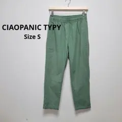 CIAOPANIC TYPY カジュアルパンツ ウエストゴム Sサイズ 麻混