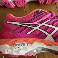 アナ様専用 ASICS DYNAMIC DUOMAX ピンク ランニングシューズ