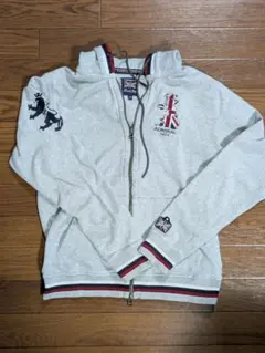 Admiral グレー フルジップパーカー　Lサイズ