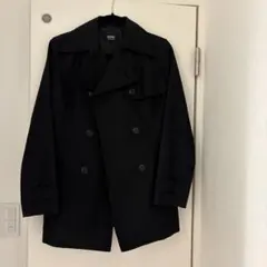OZOC ブラック トレンチコート 38