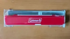 Coleman 18cm 箸 ケースセット レッド
