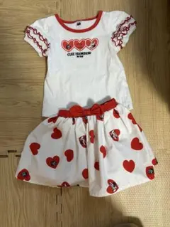 Littc ミニー＆フィガロ Tシャツ 100 スカート100