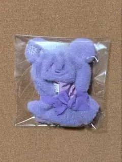 シークレットポンチョ パープル