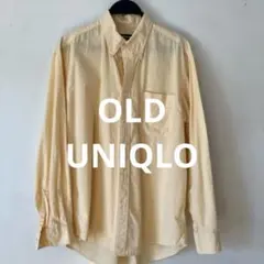 ユニクロ　UNIQLO ギンガムチェック　ボタンダウンシャツ
